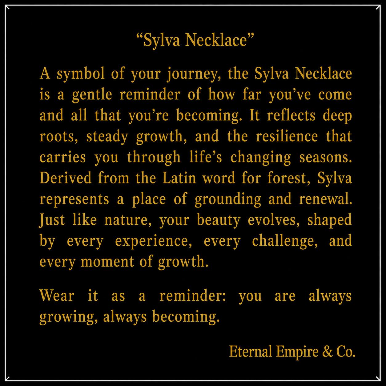 Sylva Necklace