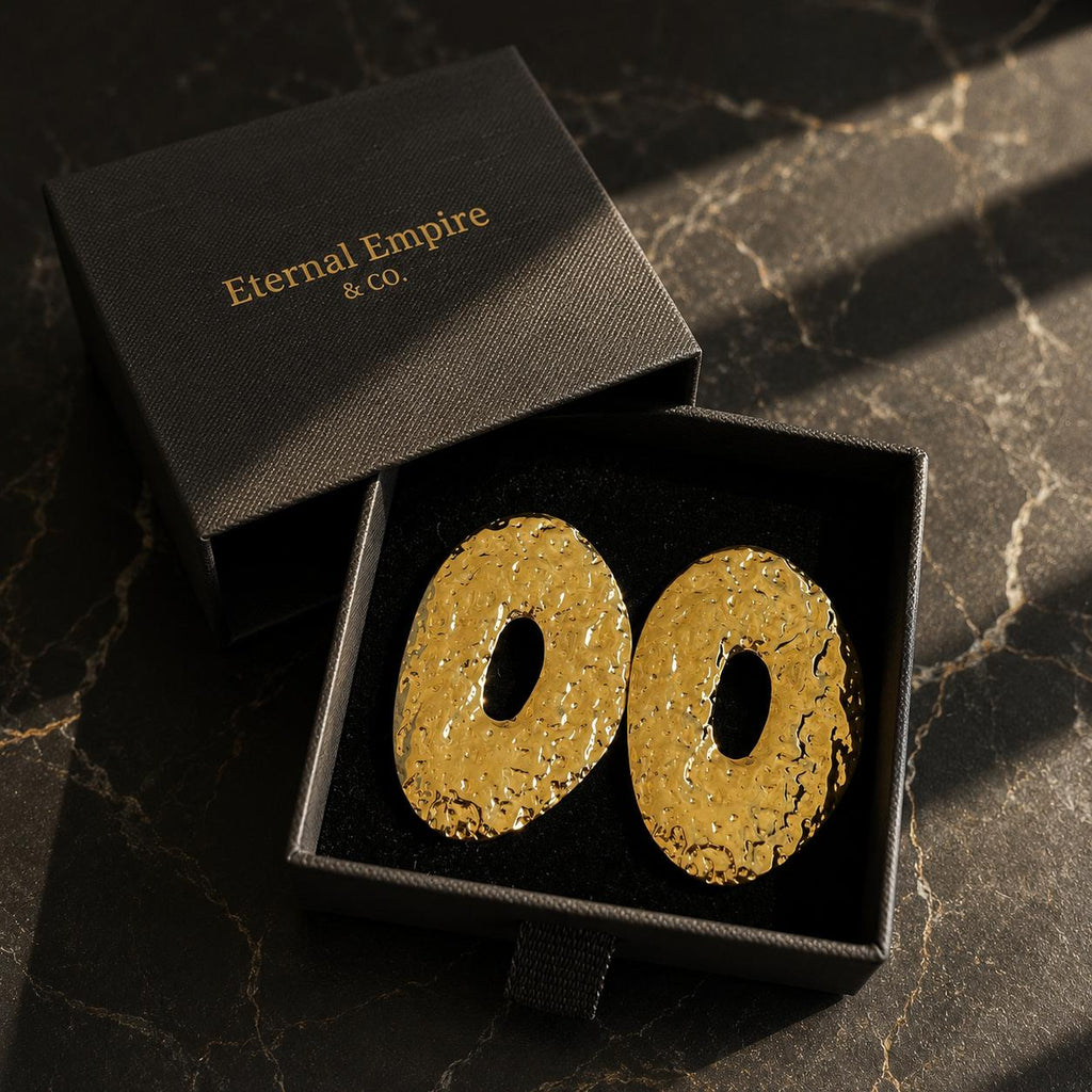 Relic Oval Earrings