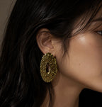 Relic Oval Earrings