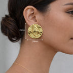 Empire Disc Earrings
