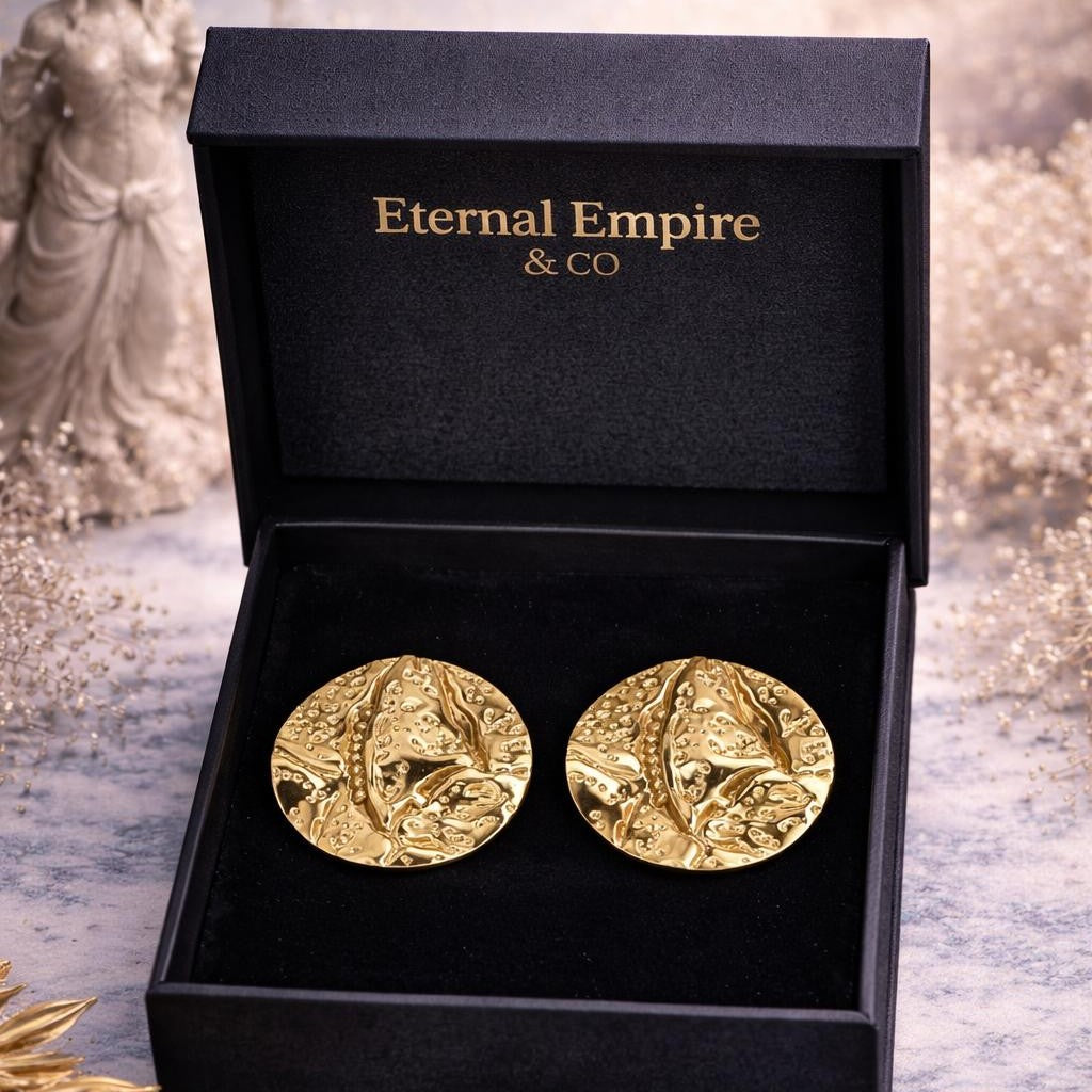 Empire Disc Earrings