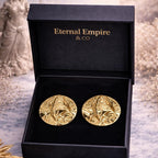 Empire Disc Earrings