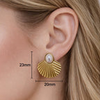 Aurea Concha Earrings