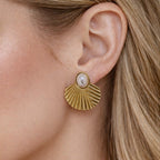 Aurea Concha Earrings