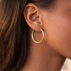 Imperial Hoop Earrings