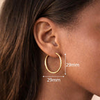 Imperial Hoop Earrings