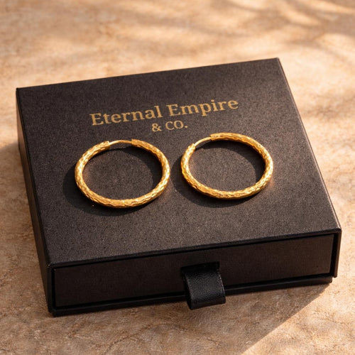 Imperial Hoop Earrings